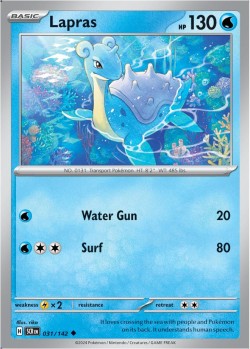 Carte Pokémon: Lapras