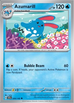 Carte Pokémon: Azumarill