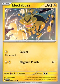 Carte Pokémon: Electabuzz