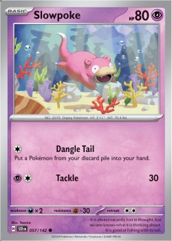 Carte Pokémon: Slowpoke