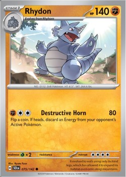 Carte Pokémon: Rhydon