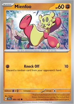 Carte Pokémon: Mienfoo