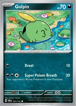 Carte Pokémon: Gulpin