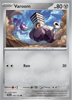 Carte Pokémon: Varoom