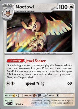 Carte Pokémon: Noctowl