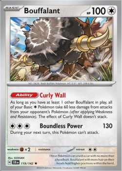 Carte Pokémon: Bouffalant