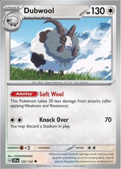 Carte Pokémon: Dubwool