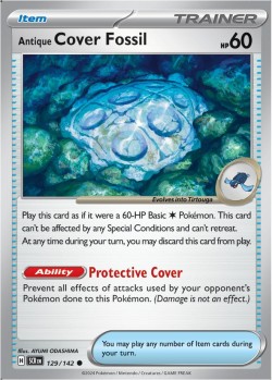 Carte Pokémon: Antique Cover Fossil