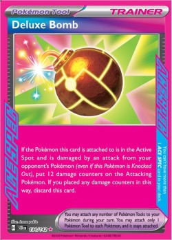 Carte Pokémon: Deluxe Bomb