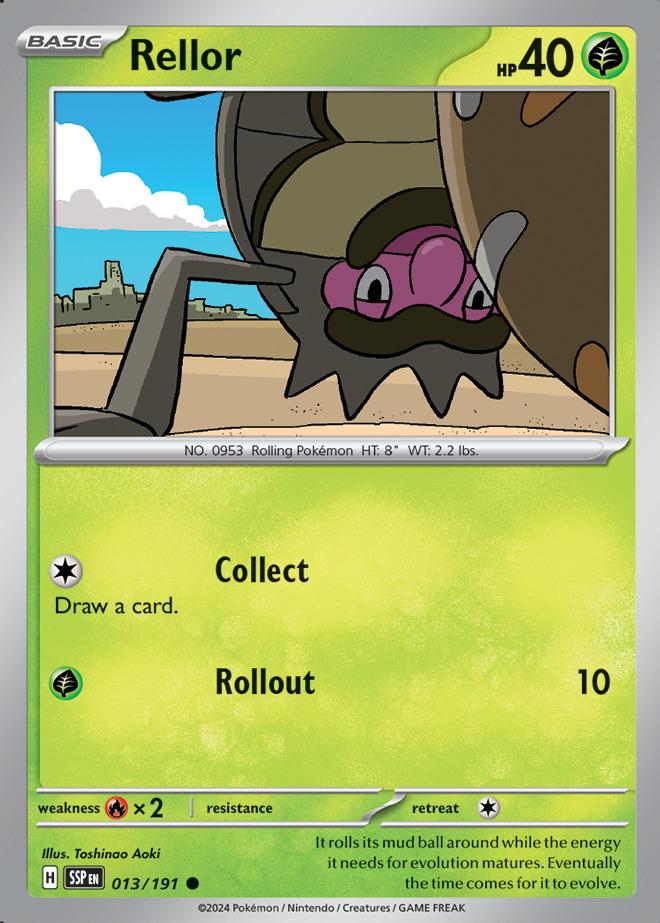 Carte Pokémon: Rellor [Léboulérou]