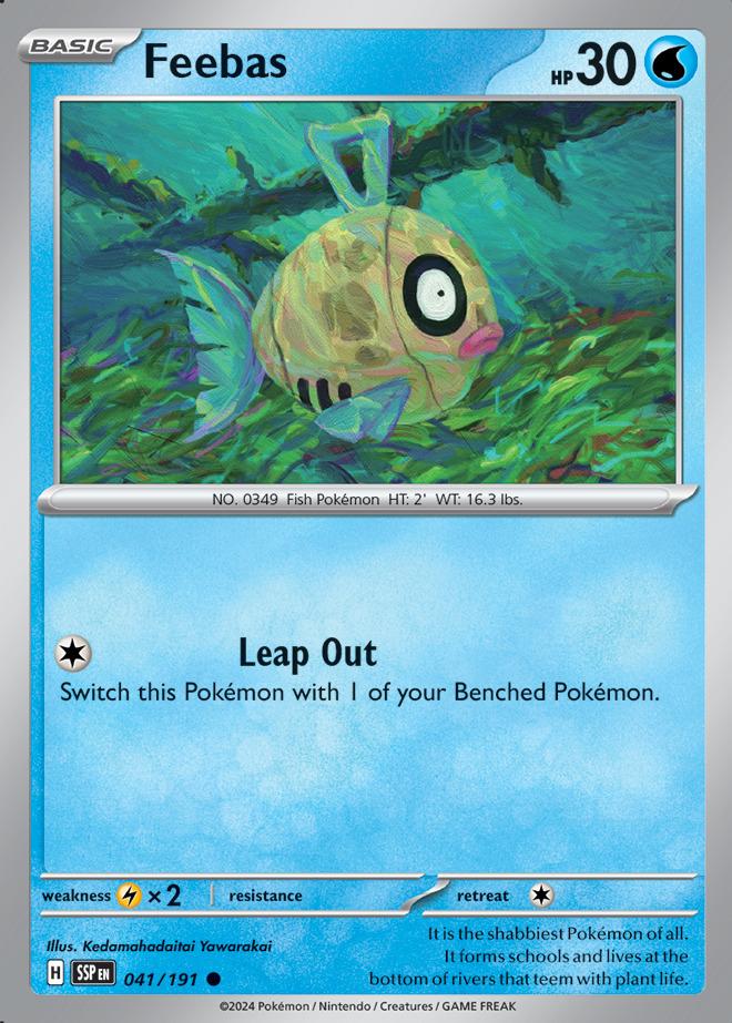 Carte Pokémon: Feebas [Barpau]