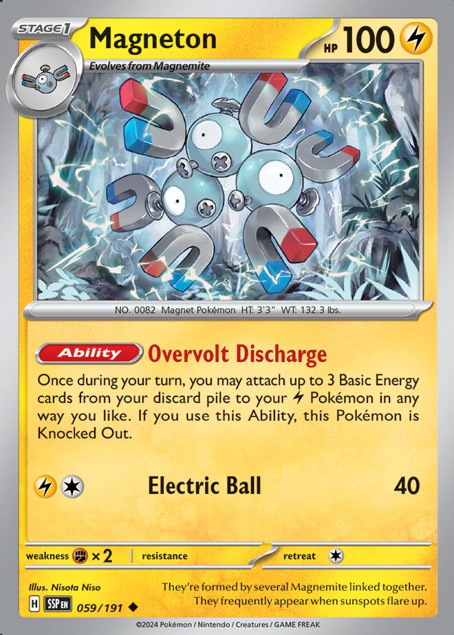 Carte Pokémon: Magneton [Magnéton]