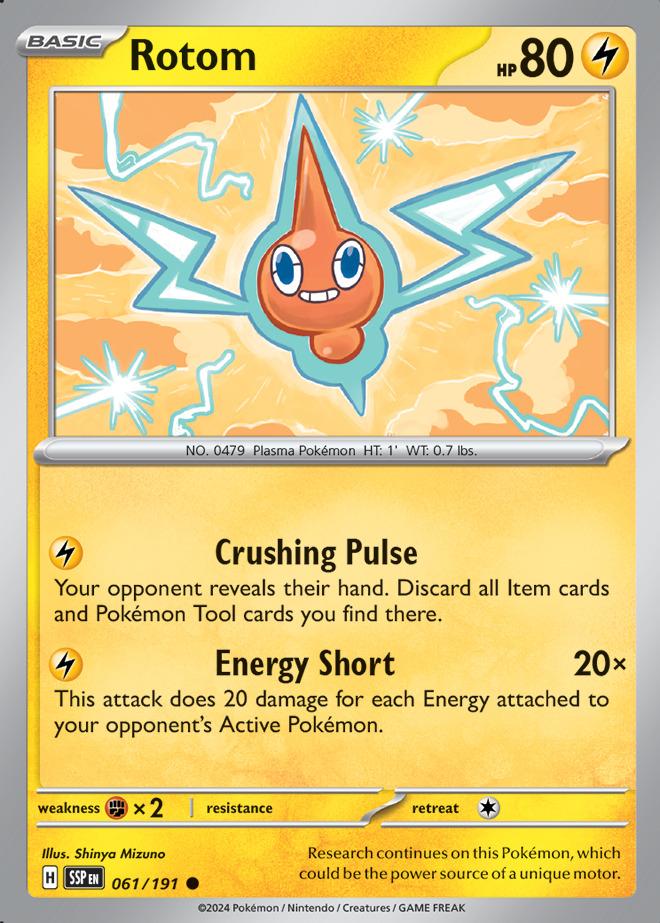 Carte Pokémon: Rotom [Motisma]