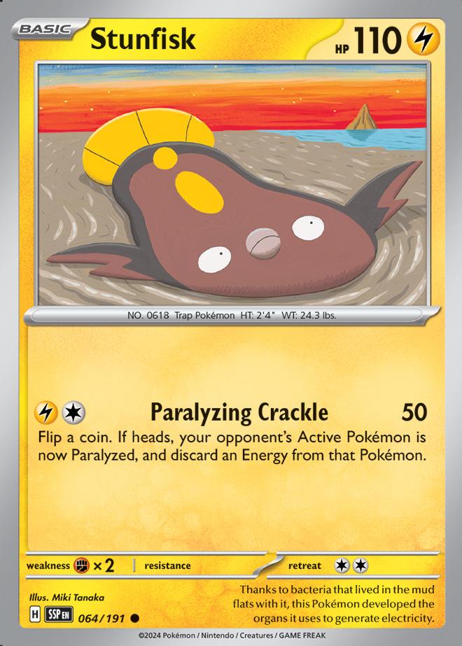 Carte Pokémon: Stunfisk [Limonde]