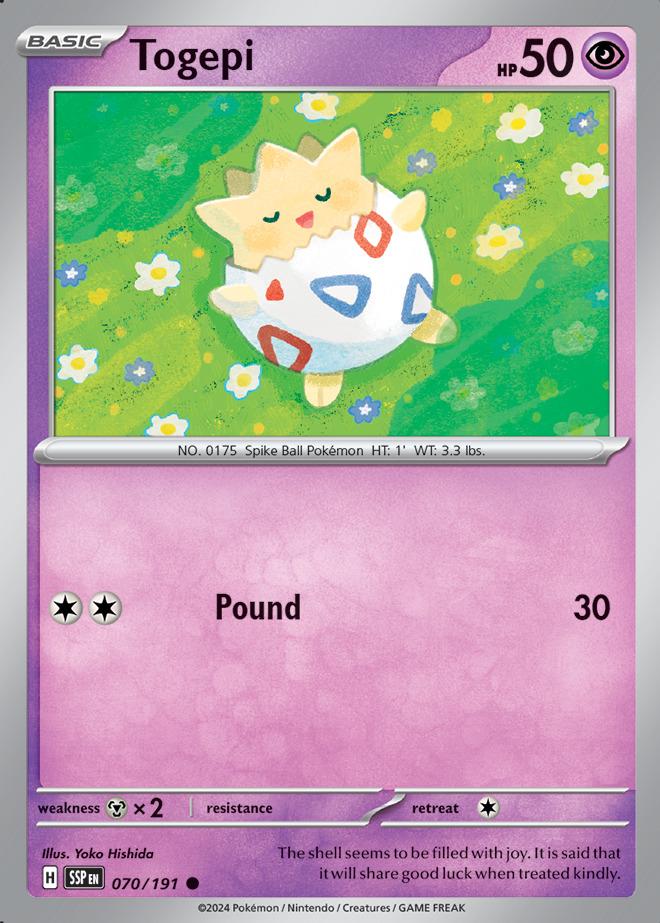 Carte Pokémon: Togepi [Togepi]