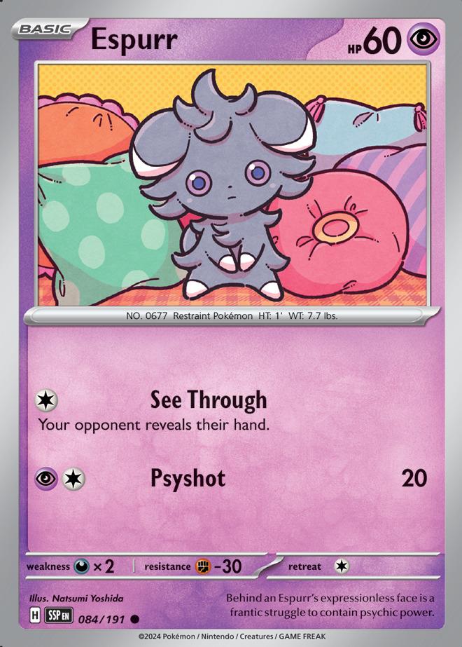 Carte Pokémon: Espurr [Psystigri]