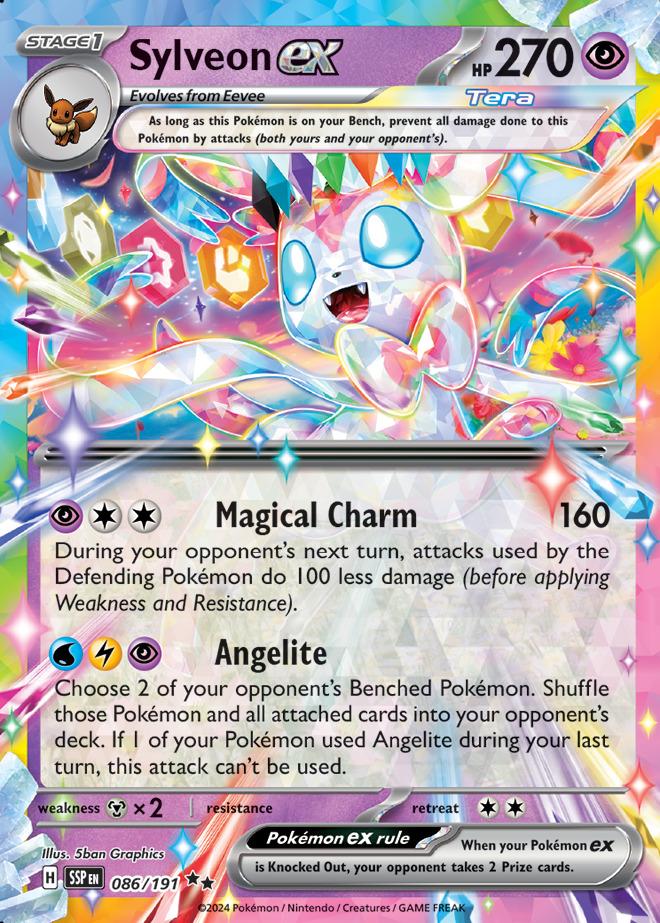 Carte Pokémon: Sylveon ex [Nymphali ex]