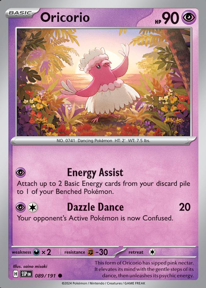 Carte Pokémon: Oricorio [Plumeline]