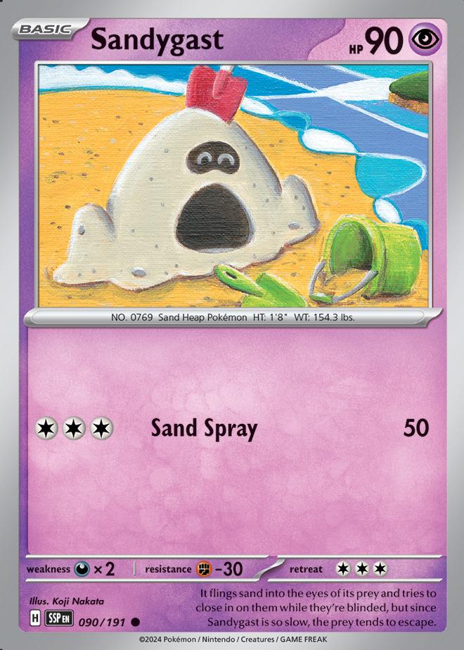 Carte Pokémon: Sandygast [Bacabouh]