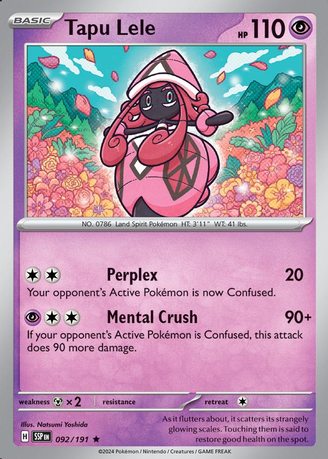 Carte Pokémon: Tapu Lele [Tokopiyon]