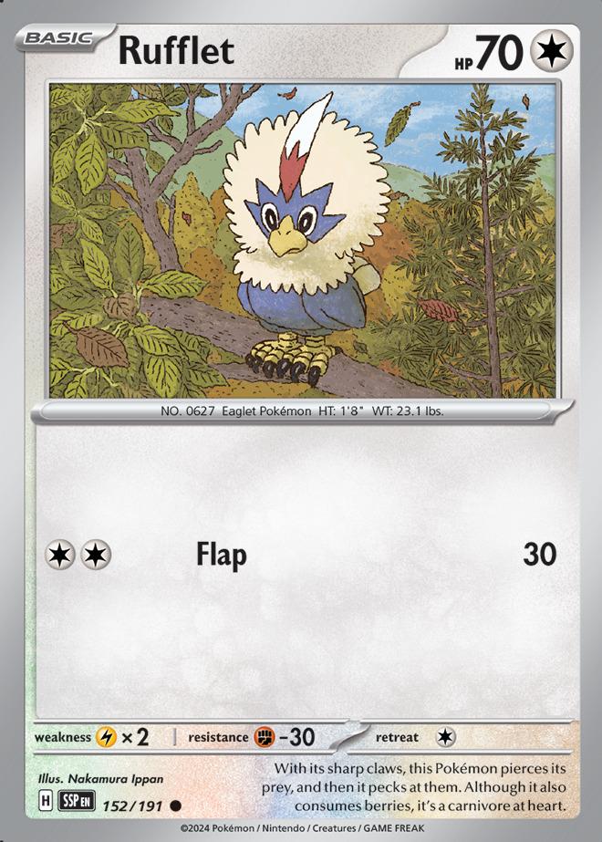 Carte Pokémon: Rufflet [Furaiglon]