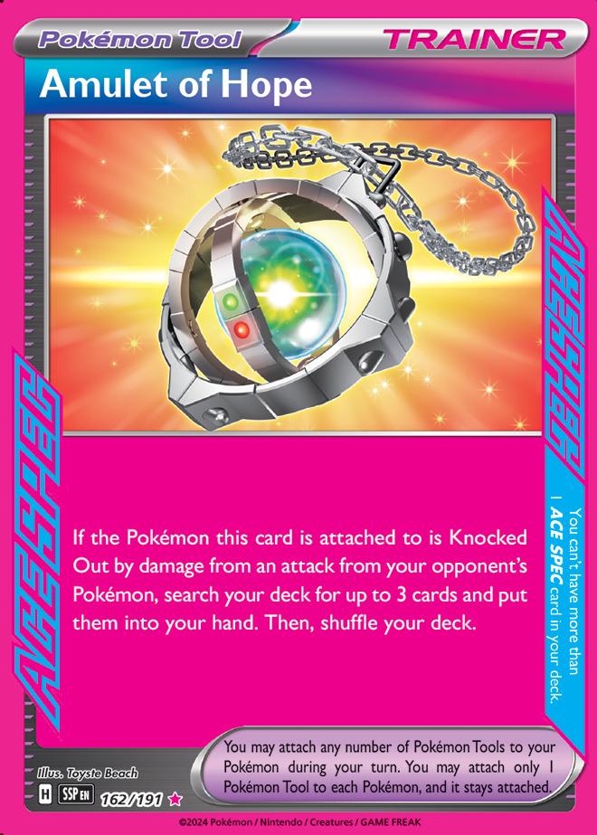 Carte Pokémon: Amulet of Hope [Amulette de l'Espoir]