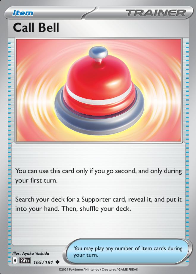 Carte Pokémon: Call Bell [Sonnette d'Appel]