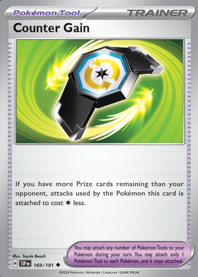 Carte Pokémon: Counter Gain [Rattrape-Riposte]