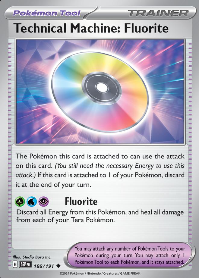 Carte Pokémon: Technical Machine: Fluorite [Capsule Technique : Fluorine]