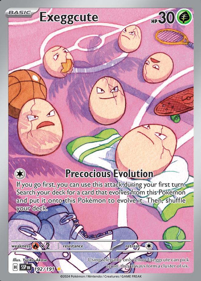 Carte Pokémon: Exeggcute [Noeunoeuf]