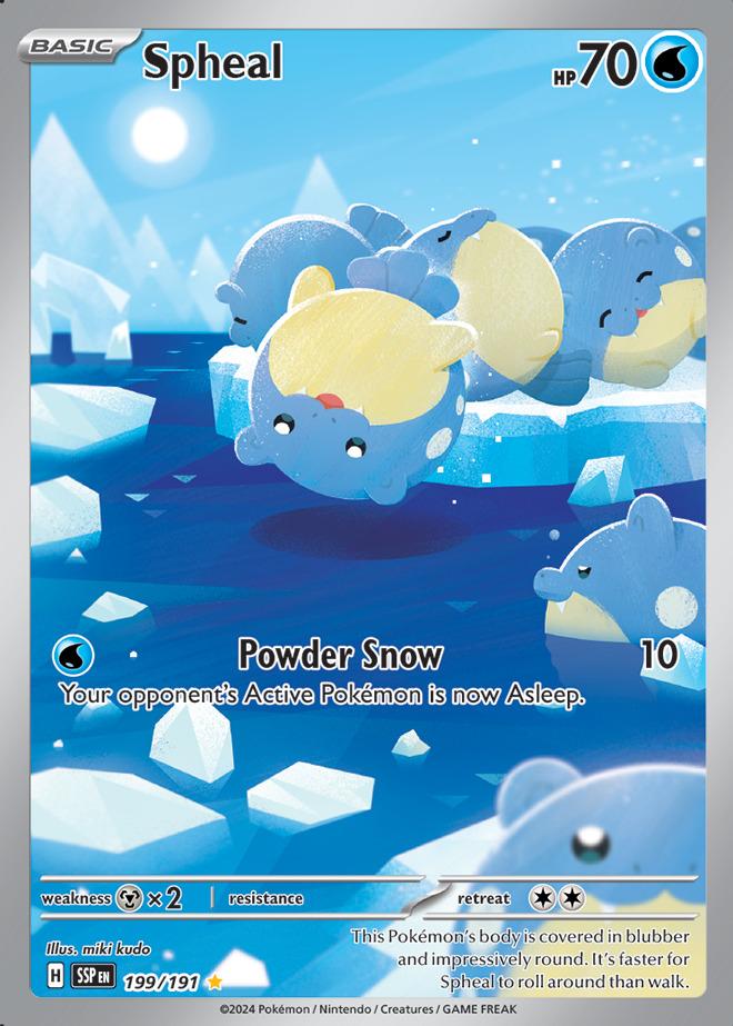 Carte Pokémon: Spheal [Obalie]