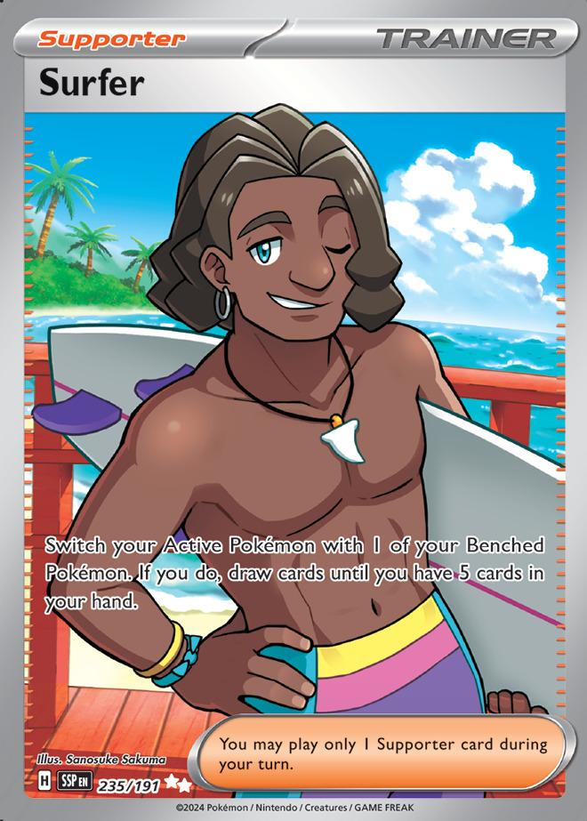 Carte Pokémon: Surfer [Surfeur]