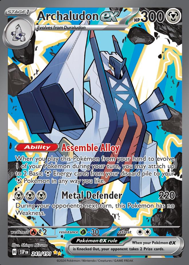 Carte Pokémon: Archaludon ex [Pondralugon ex]