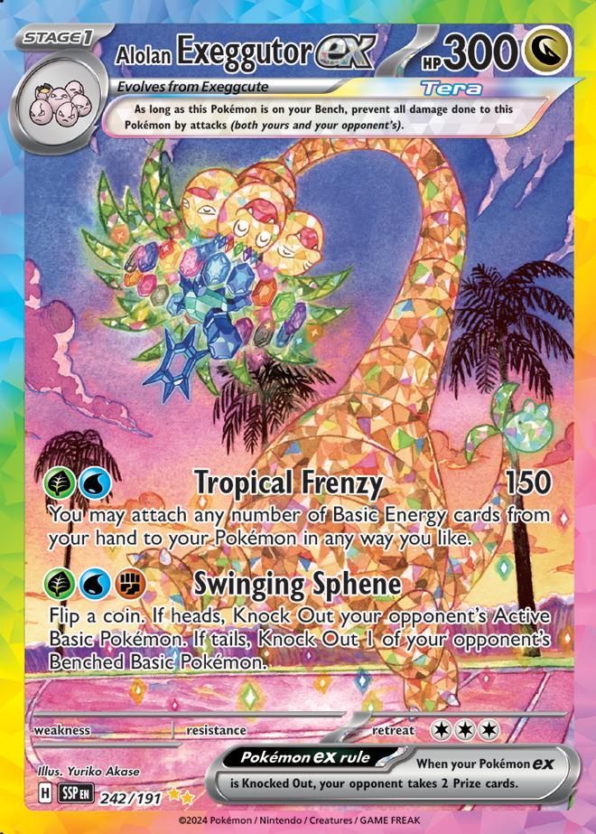 Carte Pokémon: Alolan Exeggutor ex [Noadkoko d'Alola ex]