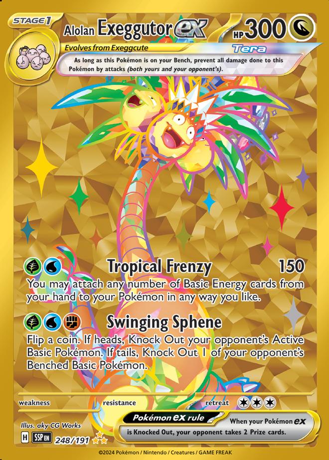 Carte Pokémon: Alolan Exeggutor ex [Noadkoko d'Alola ex]