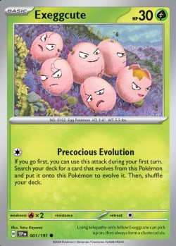 Carte Pokémon: Exeggcute