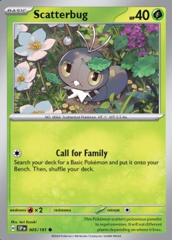 Carte Pokémon: Scatterbug