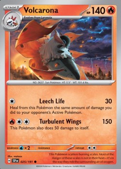 Carte Pokémon: Volcarona