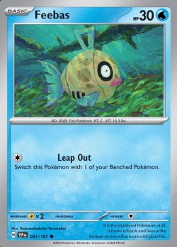 Carte Pokémon: Feebas