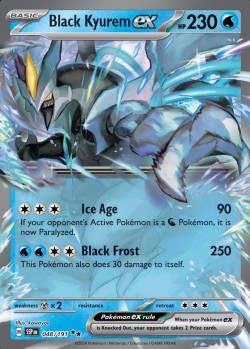 Carte Pokémon: Black Kyurem ex