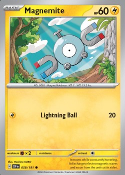 Carte Pokémon: Magnemite