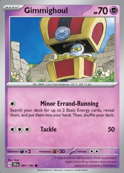 Carte Pokémon: Gimmighoul