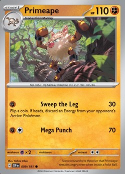 Carte Pokémon: Primeape