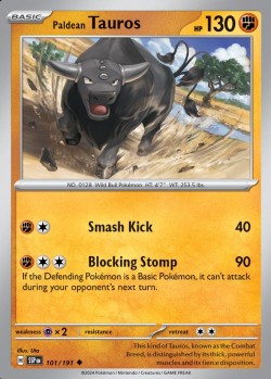 Carte Pokémon: Paldean Tauros