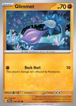 Carte Pokémon: Glimmet