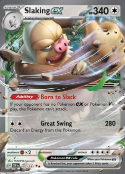 Carte Pokémon: Slaking ex