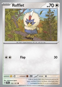 Carte Pokémon: Rufflet