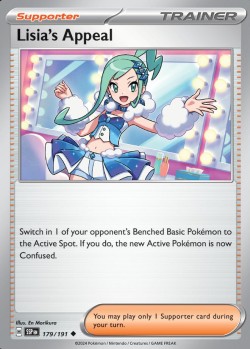 Carte Pokémon: Lisia's Appeal