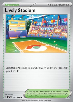 Carte Pokémon: Lively Stadium