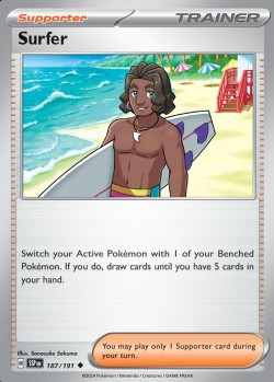 Carte Pokémon: Surfer